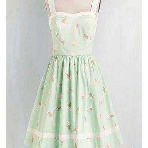 ModCloth mint ice cream dress by Bea and Dot